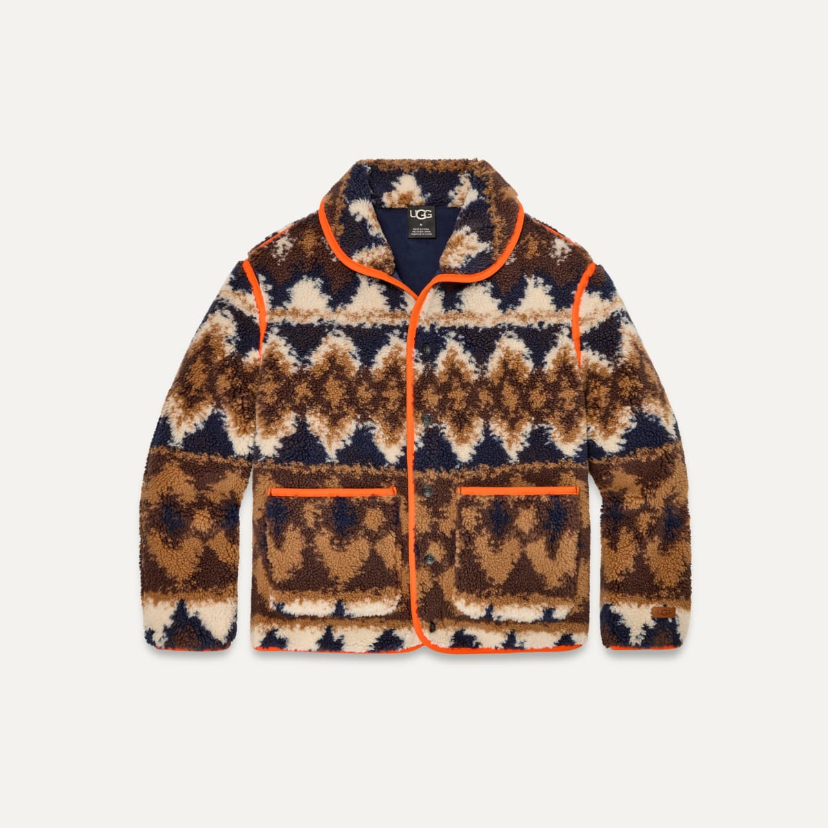 UGG Elias UGGfluff Print Cardigan for Men UGG